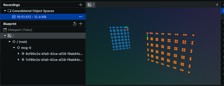 consolidated object space